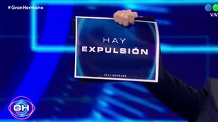 Este jueves una sorpresiva expulsión sacudió la casa de Gran Hermano.