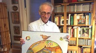 Falleció en Dinamarca a los 83 años el pintor rosarino Jorge Nigro