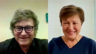 Por primera vez desde que fue electo presidente, Javier Milei habló con Georgieva y contó que el FMI se mostró colaborativo con Argentina.