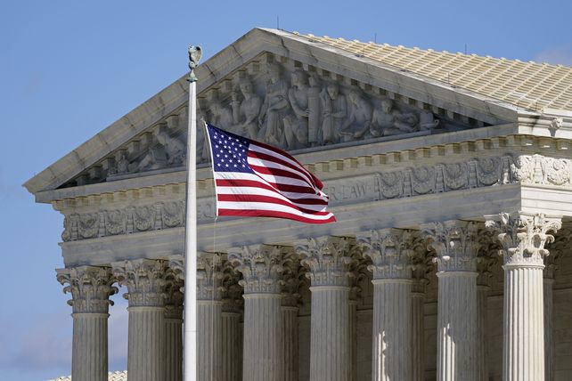 El edificio de la Corte Suprema en Washington.&nbsp;