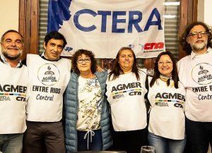 CTERA: amplio triunfo de la lista Celeste Violeta, con cuatro entrerrianos