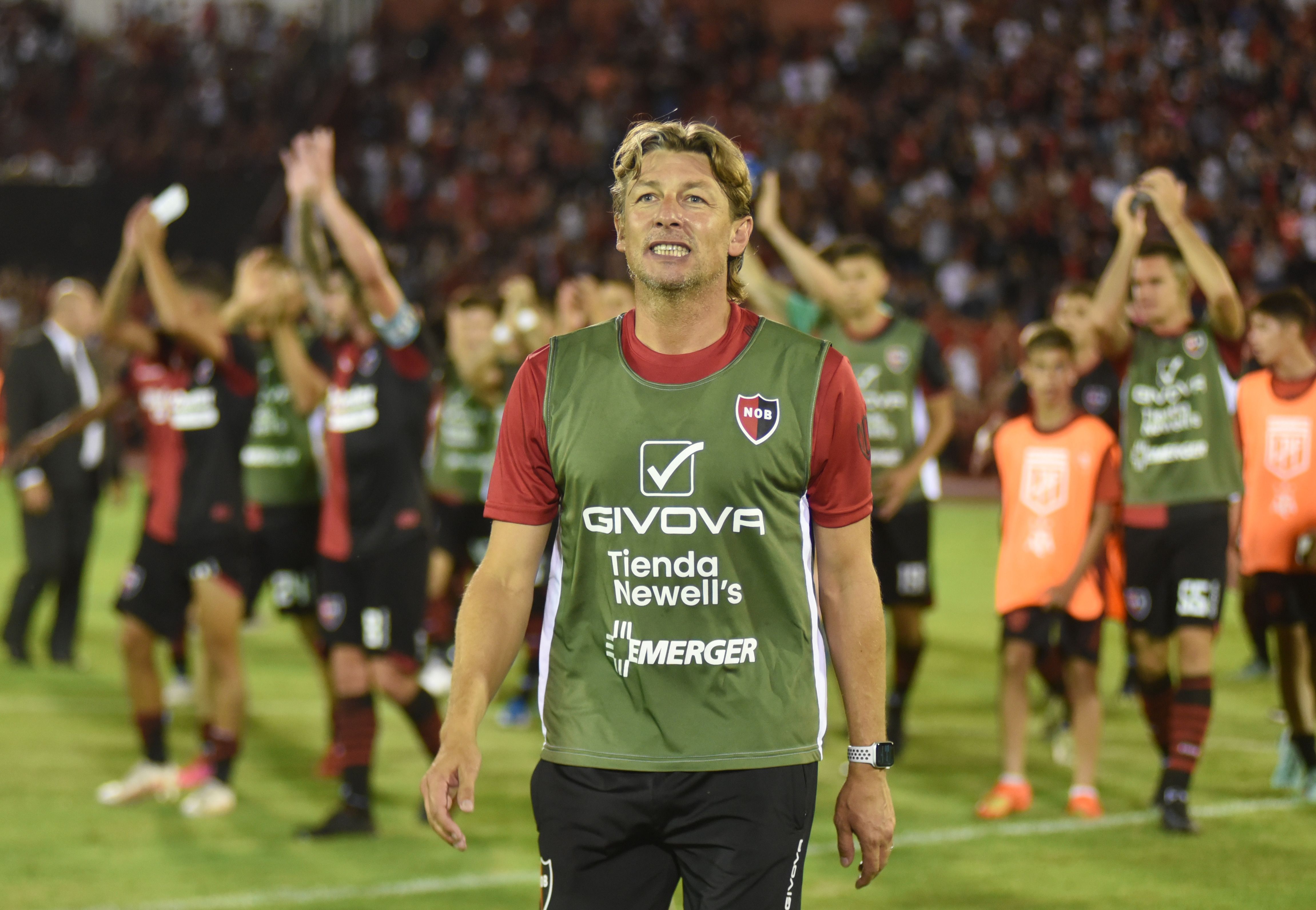Estreno en el Coloso. En el primer partido de Heinze en el Parque el rojinegro venció a Vélez en febrero.&nbsp;