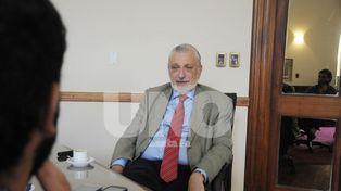 En su despacho. El funcionario provincial analizó la lentitud de la Justicia para llegar a una sentencia.&nbsp;