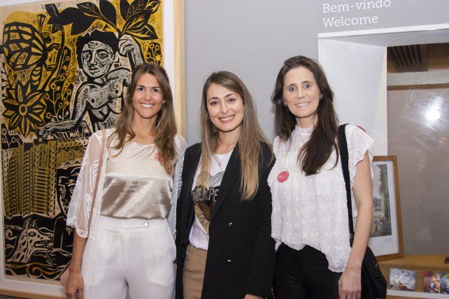 Cecilia Schalin, Luisina Rossi y Lara Horsch