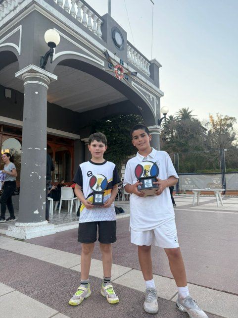 Son el futuro del tenis: Benjamín Ronsoni y Facundo Cristin