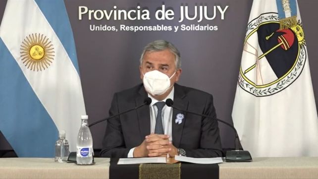 El gobernador de Jujuy