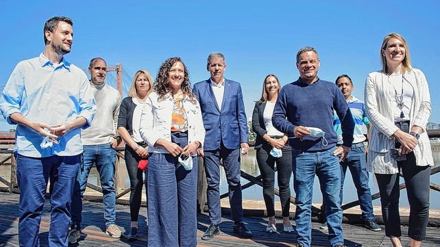 Laura Mondino y el intendente Emilio Jatón presentaron la lista de candidatos del Frente Progresista Cívico y Social para el Concejo