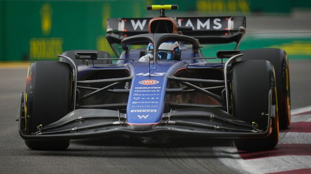 Franco Colapinto no la pasó bien a la noche en el callejero de Singapur. El sábado será la hora de la verdad para su tercer GP de Fórmula Uno.