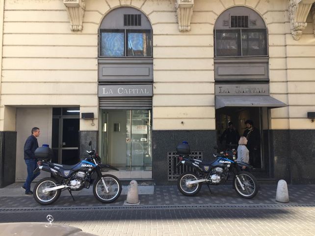 La receptoría de avisos del diario La Capital fue asaltada por un ladrón solitario.&nbsp;