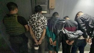 Los cuatro detenido quedaron a disposición de la Justicia de San Lorenzo.
