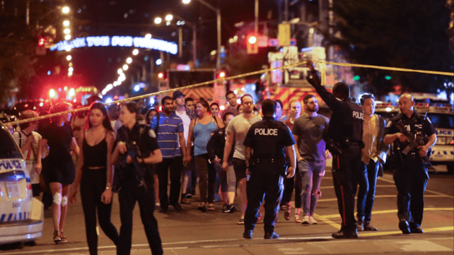 Dos muertos y 13 heridos en un tiroteo en Canadá