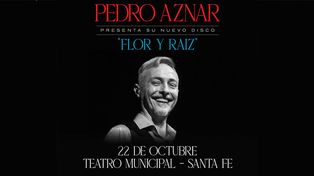 Pedro Aznar presenta Flor y Raíz en Santa Fe
