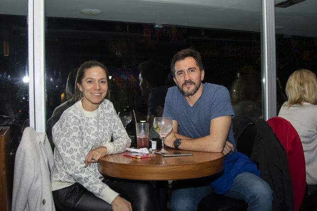 Sofía Lo Brutto y Pablo Ispani.