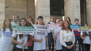 Frana fue a la Municipalidad e hizo saber su deseo de llegar a la intendencia