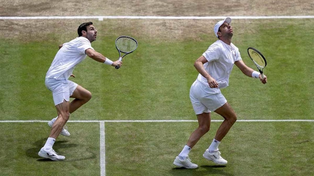 El español Granollers y el argentino Zeballos jugaron este sábado en el tradicional torneo de tenis.&nbsp;