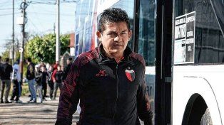 El Pulga Rodríguez sufrió una lesión y sería baja en los próximos dos partidos de Colón