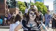 Los zombies invadieron Buenos Aires en el desfile anual de los muertos vivos