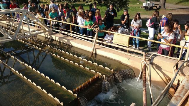 La planta potabilizadora de Aguas Santafesinas