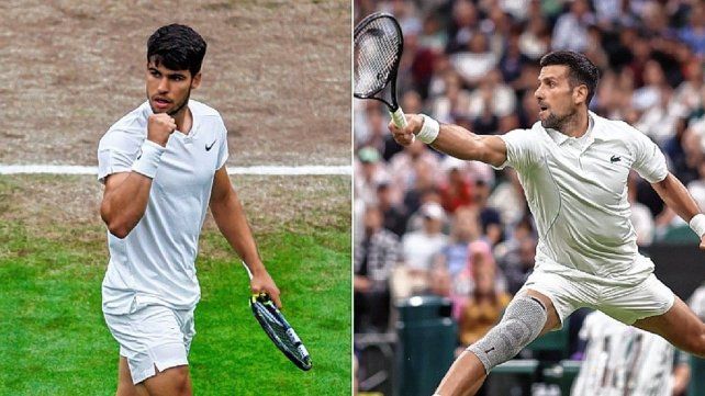 Wimbledon: Carlos Alcaraz y Novak Djokovic se enfrentarán en la final