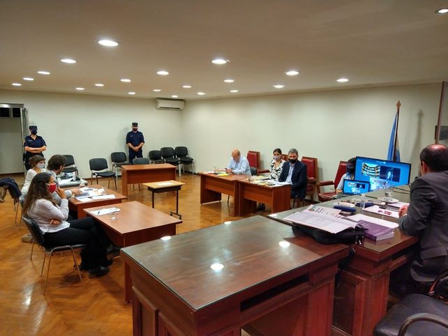 En la audiencia