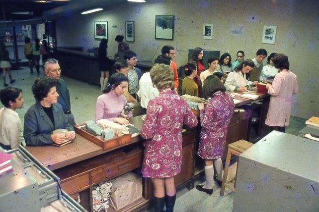 El servicio bibliotecario de la institución contaba con obras inéditas provenientes de todo el mundo.