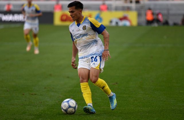 Cantizano jugó muchos partidos en el Clausura y la mayoría de ellos como titular. Central pierde una pieza en el ataque.