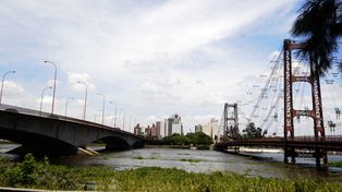 Los embalsados de la Laguna Setúbal comenzarán a ser retirados en junio