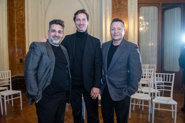Cristian Rey, Sebastián Casal y Gastón Bernabéu