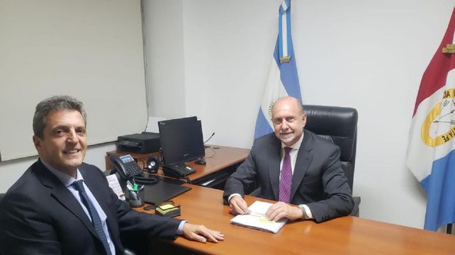 El gobernador Omar Perotti apoyó el ingreso de Sergio Massa al gabinete nacional.&nbsp;
