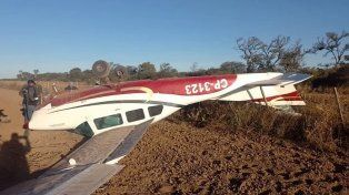 Chaco: Hallan más cocaína parte del cargamento de la avioneta estrellada