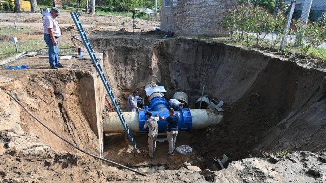 La Municipalidad de Paraná finalizó las tareas en la planta Echeverría.