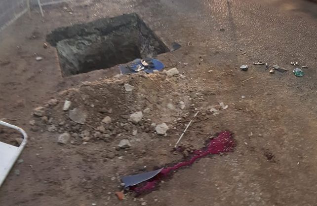 El lugar en dónde ocurrió el accidente.
