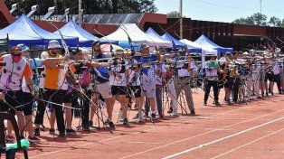 El Card fue escenario de la final regional de tiro con arco en la modalidad aire libre.