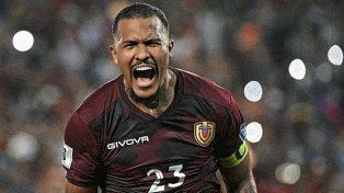 Salomón Rondón le dio el triunfo a Venezuela.