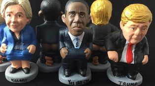 Hillary Clinton y Donald Trump ya tienen sus propios caganers