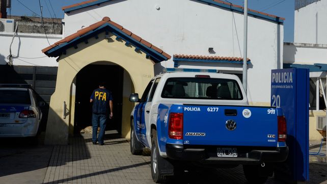 En 2015. Efectivos de la Policía Federal al allanar la comisaría 20ª