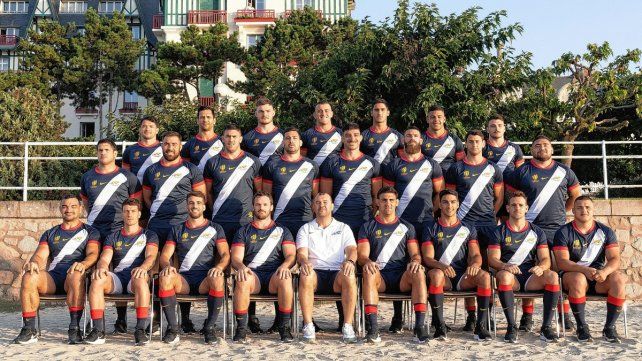 El plantel de Los Pumas que buscará este domingo la clasificación.