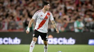 &nbsp;Gonzalo Montiel es una fija con la camiseta de River.