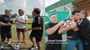 Scaloni y Heinze