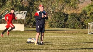 Cervilla encabezó el entrenamiento que se llevó adelante en Altos de Paracao.&nbsp;