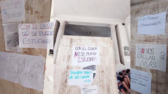 Alumnos indican que el rector infantilizó la protesta espontánea realizada el martes