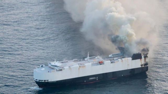Qué se sabe del barco que se hundió con 3.000 autos cero kilómetro con destino a México Qué se sabe del barco que se hundió con 3.000 autos cero kilómetro con destino a México