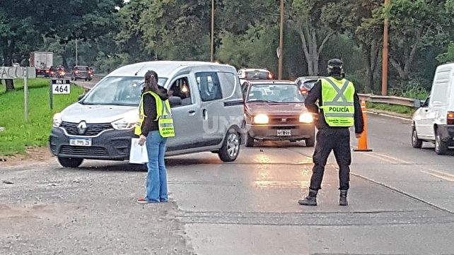 Demoras en el Carretero por la realización de una encuesta de factibilidad a los santafesinos