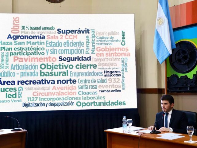 Durante el discurso