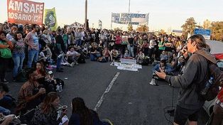Quemas: anunciaron otro corte en el puente Victoria - Rosario