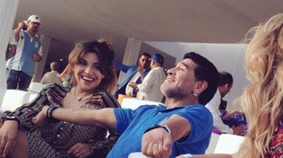Gianinna Maradona mostró un chat con el psicólogo de Diego antes de su muerte
