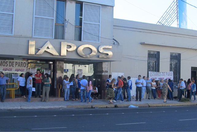 Paro de actividades en Iapos