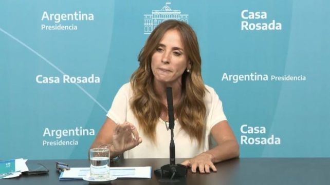La ministra de Desarrollo Social