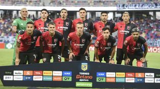 Los once de Newells que salieron a enfrentar a Central Córdoba en Santiago del Estero.