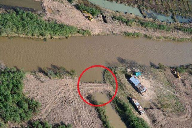 Difunden imágenes de los terraplenes existentes en las islas de Victoria